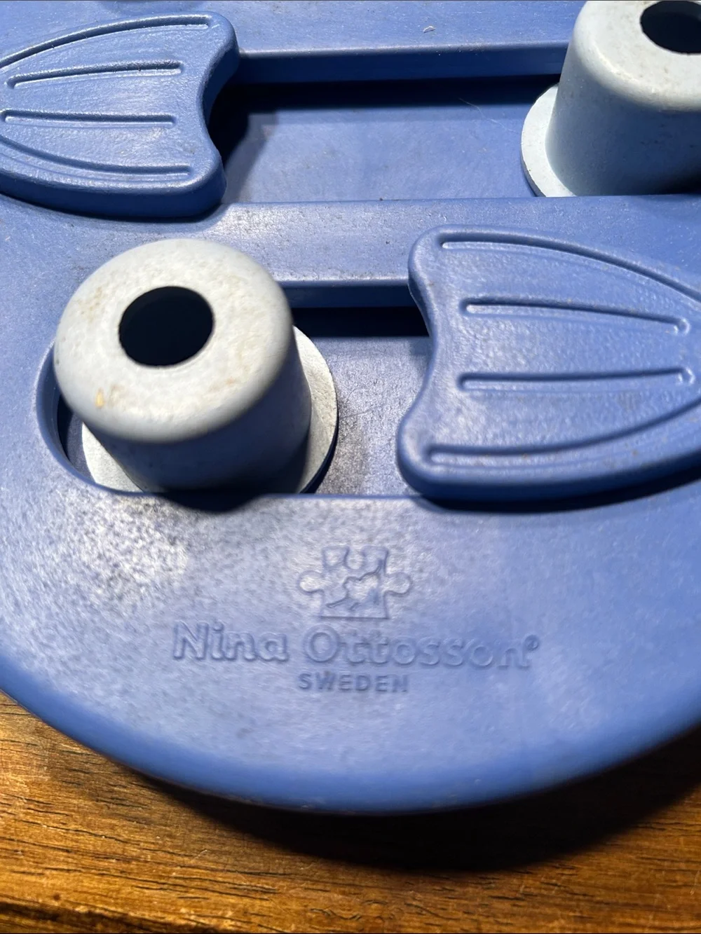 Interactive Slow Feeder Puzzle Toy - Blue